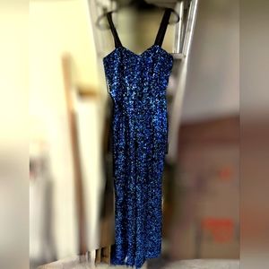 Beautiful sparkling sequence jumpsuit